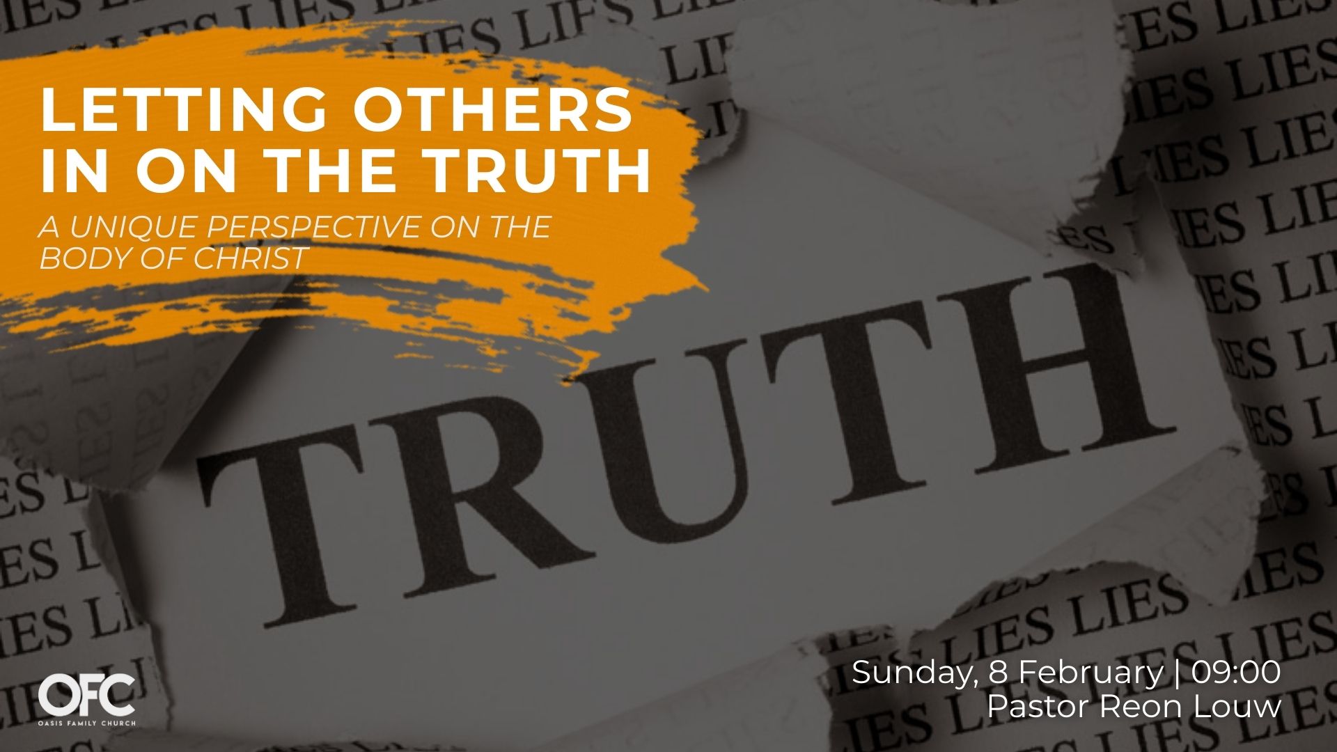 This Coming Sunday's Sermon will be posted soon